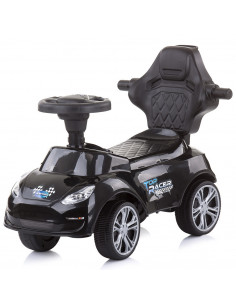 Masinuta de impins Chipolino Turbo black cu maner,ROCTR02102BK 2