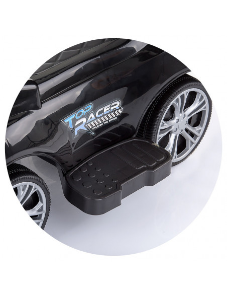 Masinuta de impins Chipolino Turbo black cu maner,ROCTR02102BK