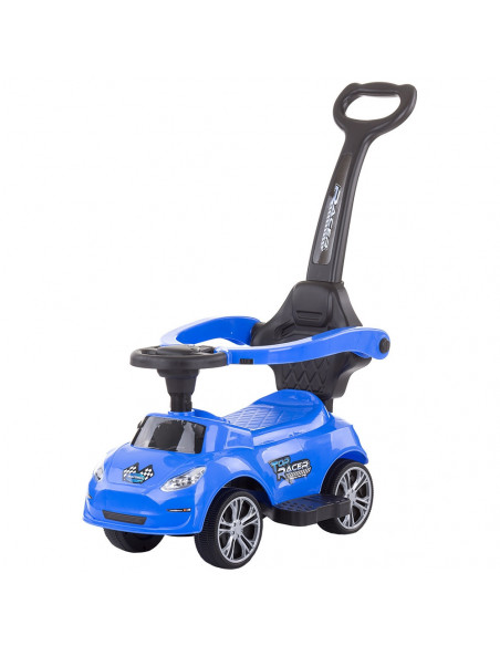 Masinuta de impins Chipolino Turbo blue cu maner,ROCTR02105BL