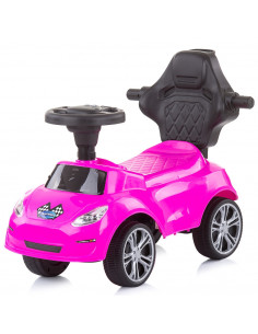 Masinuta de impins Chipolino Turbo pink cu maner,ROCTR02106PI 2