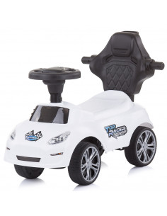Masinuta de impins Chipolino Turbo white cu maner,ROCTR02101WH 2