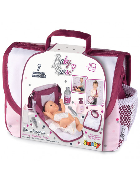 Gentuta de infasat pentru papusa Smoby Baby Nurse Changing Bag