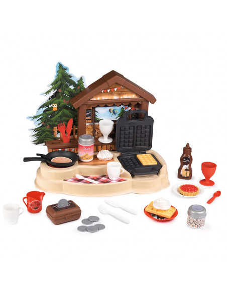 Bucatarie Smoby Gourmand Chalet cu accesorii,S7600310557