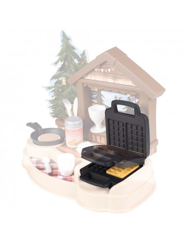 Bucatarie Smoby Gourmand Chalet cu accesorii,S7600310557
