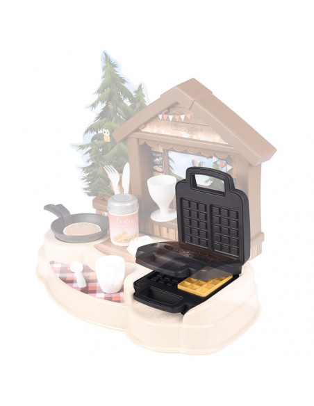 Bucatarie Smoby Gourmand Chalet cu accesorii,S7600310557