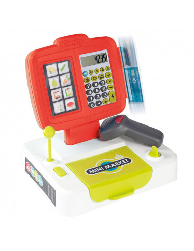 Jucarie Smoby Casa de marcat Large Cash Register rosu cu