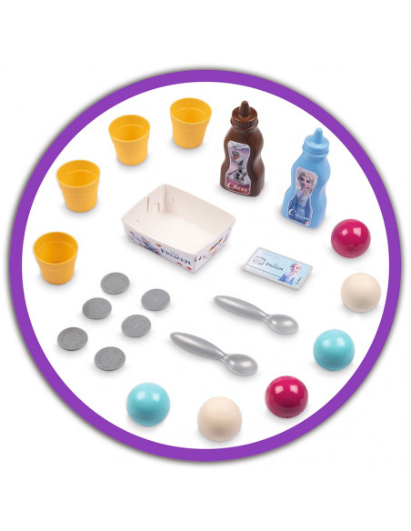 Magazin pentru copii Smoby Frozen Ice Cream Factory,S7600350404