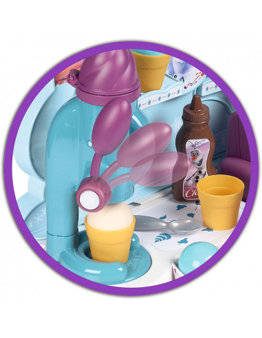 Magazin pentru copii Smoby Frozen Ice Cream Factory,S7600350404