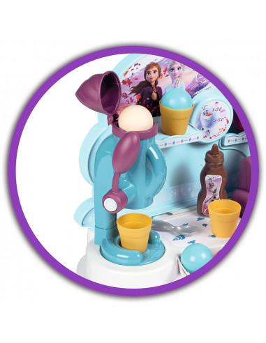 Magazin pentru copii Smoby Frozen Ice Cream Factory,S7600350404