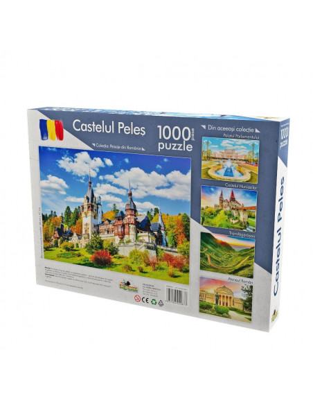 Castelul Peles, Puzzle Noriel, 1000 Piese, Peisaje
