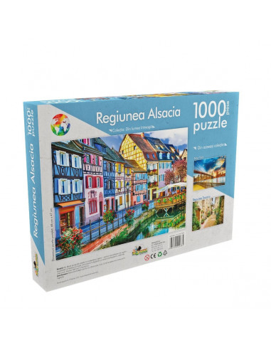 Regiunea Alsacia, Puzzle Noriel, 1000 Piese,Uniq2884