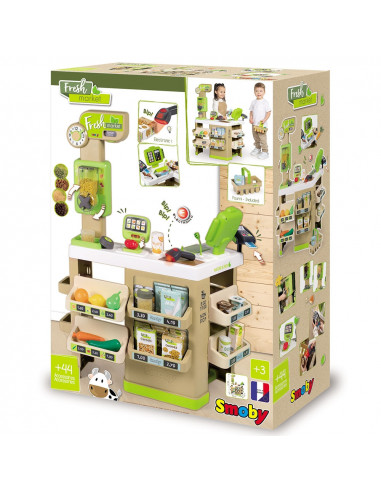 Magazin pentru copii Smoby Fresh Market cu accesorii,S7600350227