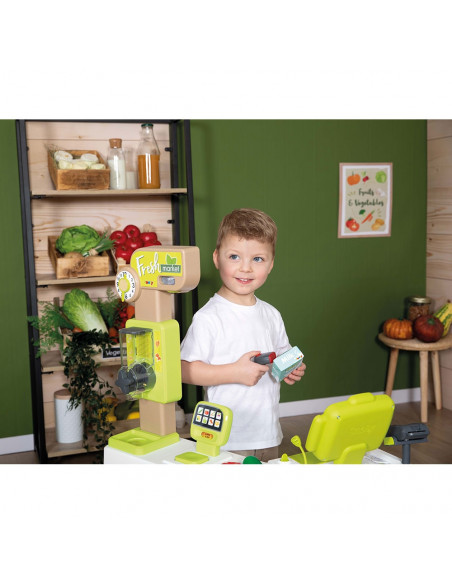 Magazin pentru copii Smoby Fresh Market cu accesorii,S7600350227
