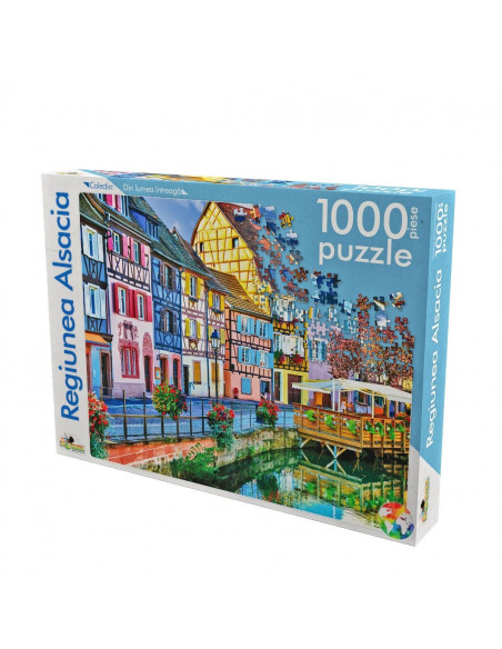 Regiunea Alsacia, Puzzle Noriel, 1000 Piese,Uniq2884