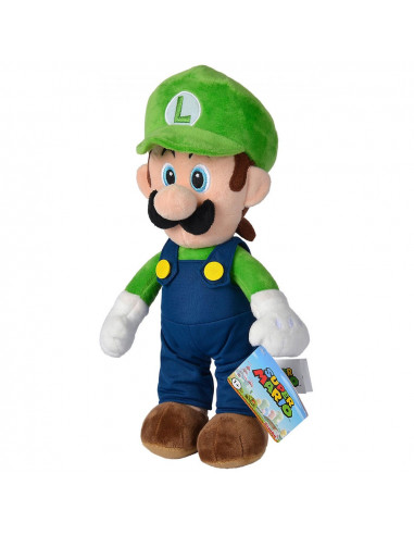 Jucarie de plus Simba Super Mario, Luigi 30 cm,S109231011