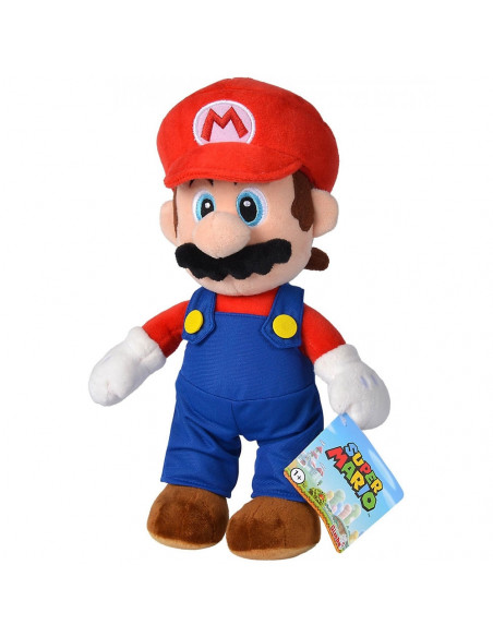 Jucarie de plus Simba Super Mario, Mario 50 cm,S109231013