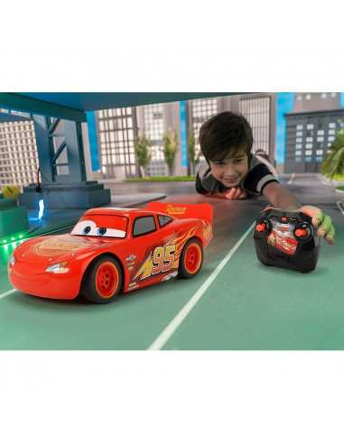 Masina Dickie Toys Cars 3 Turbo Racer Lightning McQueen cu