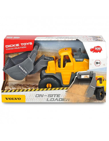Buldozer Dickie Toys Volvo On-Site Loader,S203724002