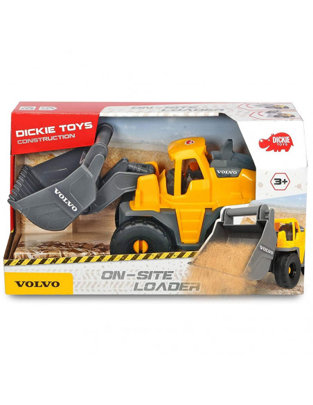 Buldozer Dickie Toys Volvo On-Site Loader,S203724002