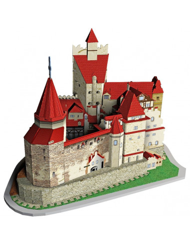 Castelul Bran, Puzzle Noriel 3D, 91 Piese,Uniq2952