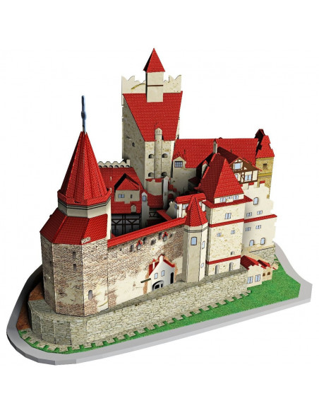 Castelul Bran, Puzzle Noriel 3D, 91 Piese,Uniq2952