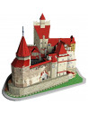 Castelul Bran, Puzzle Noriel 3D, 91 Piese,Uniq2952
