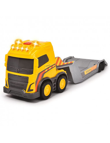 Set Dickie Toys Volvo Truck Team Camion cu remorca si
