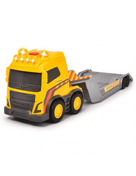 Set Dickie Toys Volvo Truck Team Camion cu remorca si