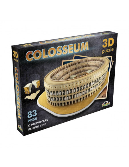 Colosseum, Puzzle Noriel 3D, 83 Piese,Uniq2983