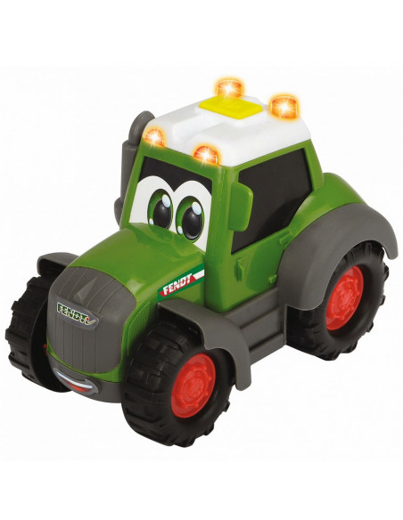 Tractor Dickie Toys Happy Fendt Animal Trailer cu remorca si