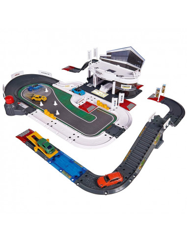 Pista de masini Majorette Creatix Porsche Experience Center cu