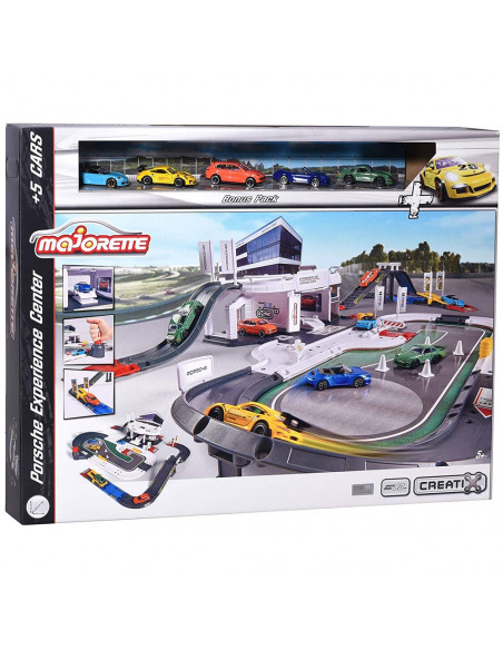 Pista de masini Majorette Creatix Porsche Experience Center cu