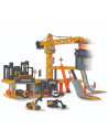 Pista de masini Majorette Creatix Construction cu 5 masinute