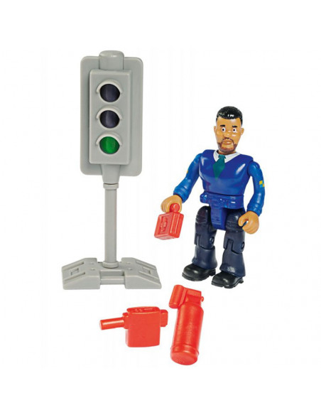 Masina de politie Simba Fireman Sam, Sam Police Car cu figurina
