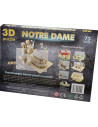 Notre Dame, Puzzle Noriel 3D, 73 Piese,Uniq3010