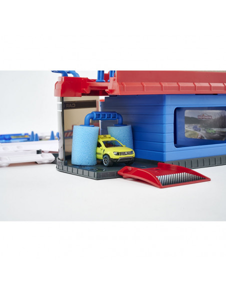 Pista de masini Majorette Creatix Dacia Duster Test Center cu 4
