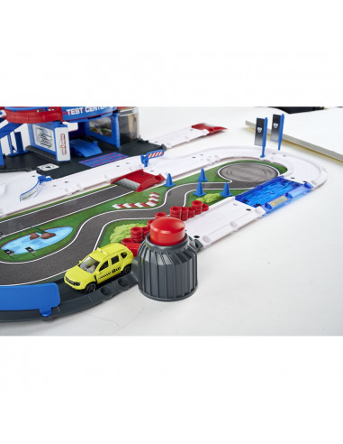 Pista de masini Majorette Creatix Dacia Duster Test Center cu 4