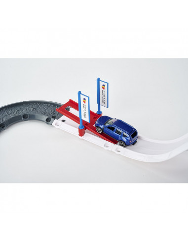 Pista de masini Majorette Creatix Dacia Duster Test Center cu 4