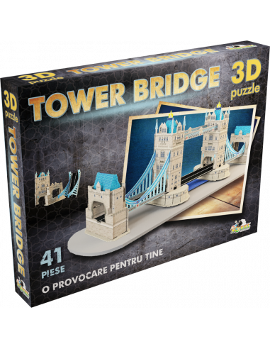 Tower Bridge, Puzzle Noriel 3D, 41 Piese,Uniq2969