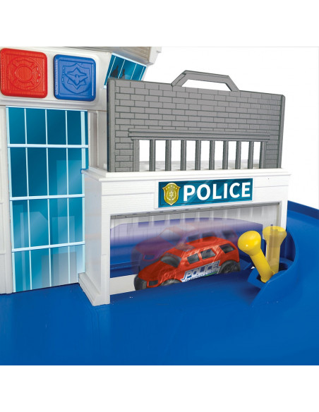Pista de masini Dickie Toys Fire and Rescue cu 2