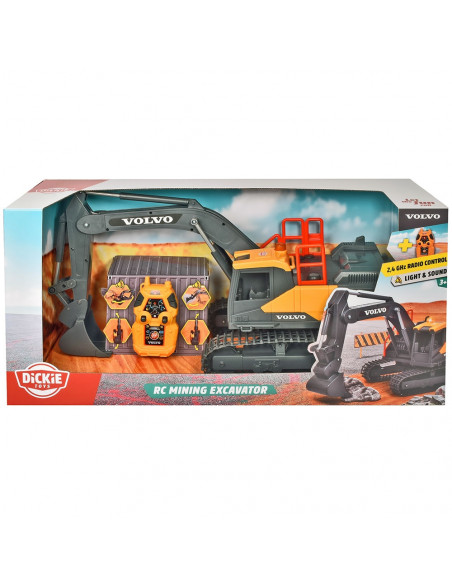 Excavator Dickie Toys Volvo Mining Excavator cu