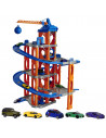 Pista de masini Majorette Motor Lift Center cu 5