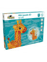 Girafa, Mini Puzzle Noriel 3D, 14 Piese,Uniq1184
