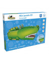 Crocodil, Mini Puzzle Noriel 3D, 10 Piese,Uniq1177