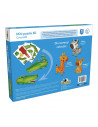 Crocodil, Mini Puzzle Noriel 3D, 10 Piese,Uniq1177