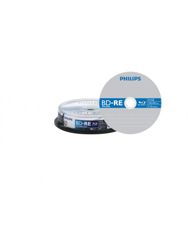 BD-R 10/SET PHILIPS 25GB 4X BLUE RAY,SKBR2S6B10F