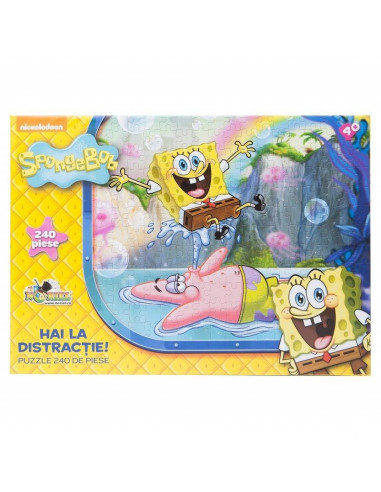 Spongebob, Puzzle Noriel Hai La Distractie!, 240 Piese,NOR9860