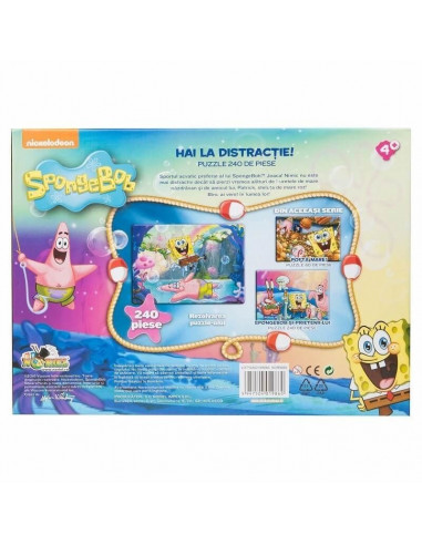 Spongebob, Puzzle Noriel Hai La Distractie!, 240 Piese,NOR9860