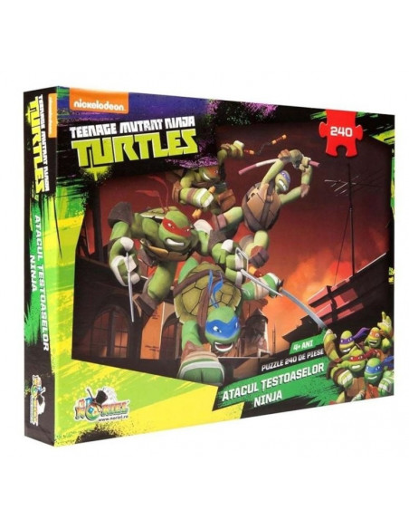 Atacul Testoaselor Ninja Teenage Mutant Ninja Turtles Puzzle