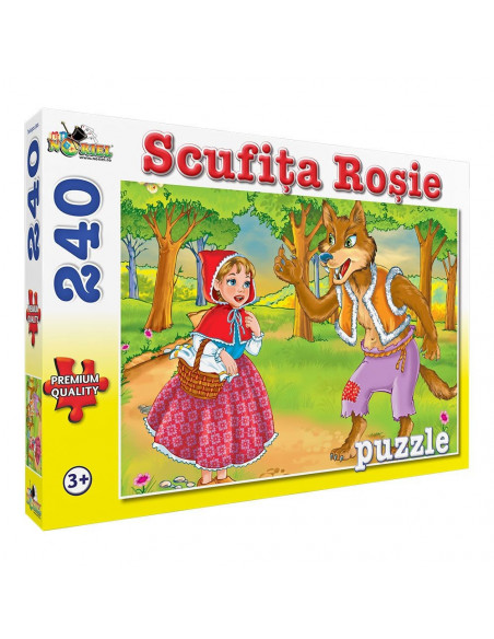 Scufita Rosie, Puzzle Noriel, 240 Piese,Uniq4513